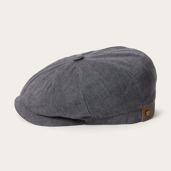 Stetson Linen Hatteras Newsboy