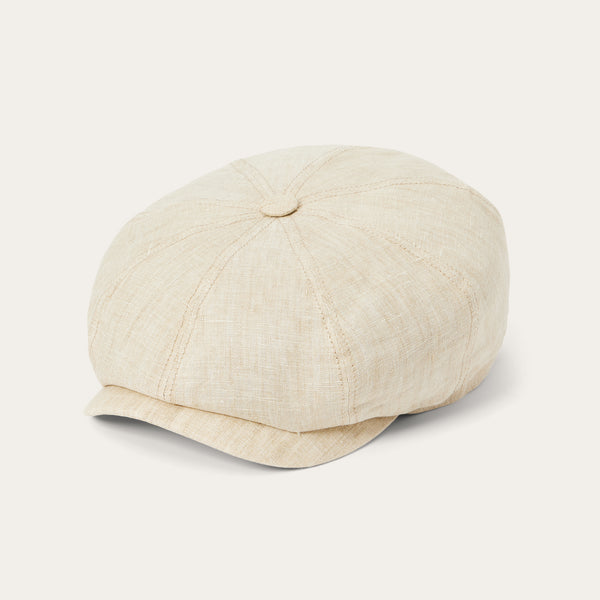 Stetson Linen Hatteras Newsboy