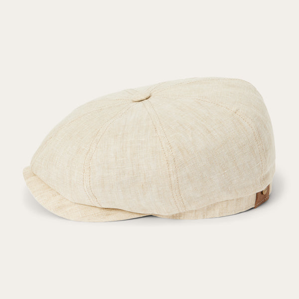 Stetson Linen Hatteras Newsboy