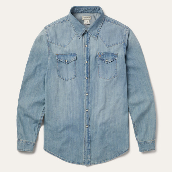 stetson Long-Sleeved Denim Shirt