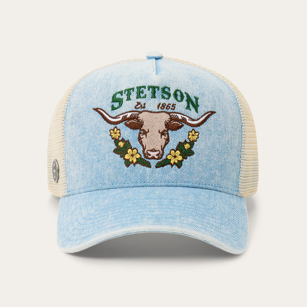 stetson Longhorn Trucker Hat