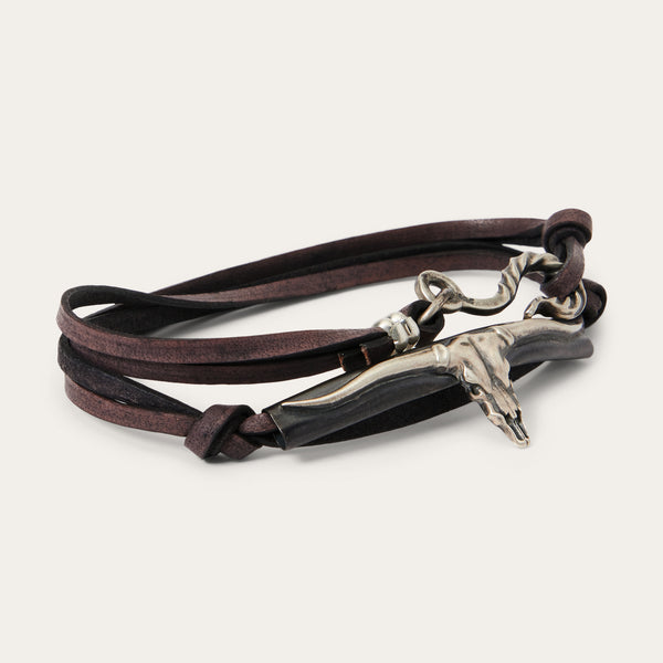 Stetson Longhorn Wrap Bracelet