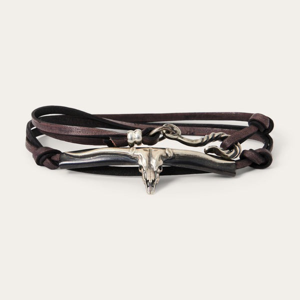stetson Longhorn Wrap Bracelet