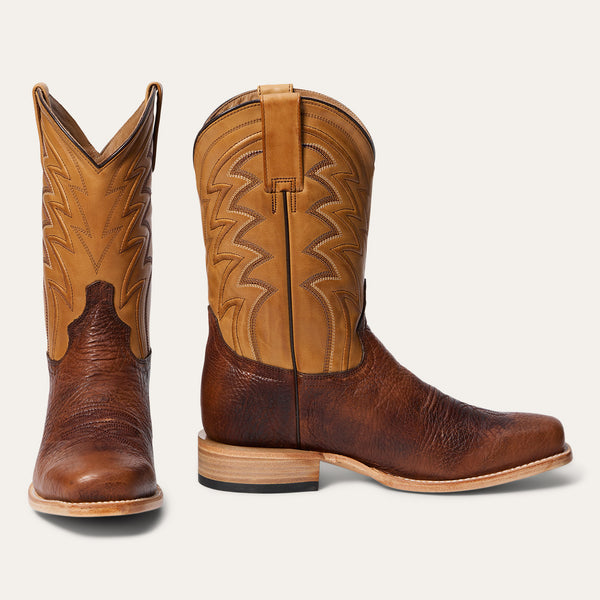 stetson Maverick Bison Boots