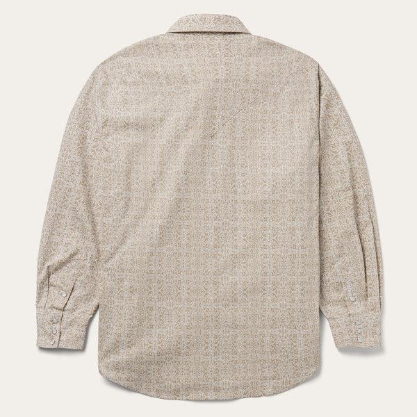 Stetson Medallion Print Western Shirt