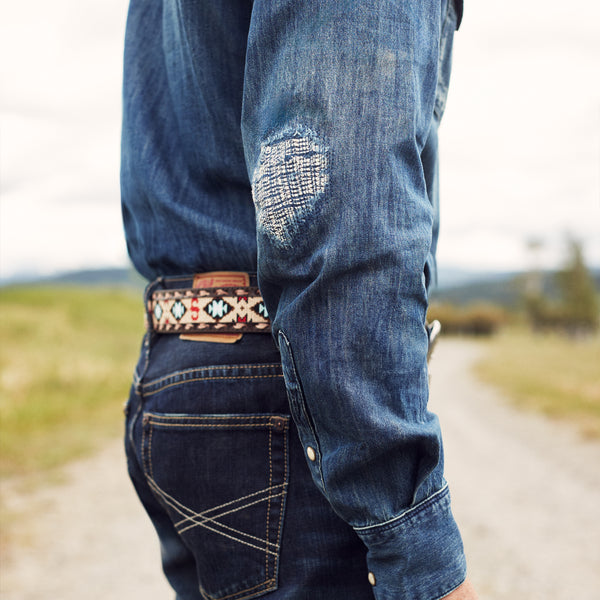 Stetson Medium Blue Denim Shirt