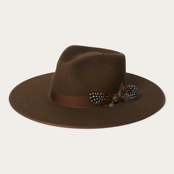 Stetson Midtown Wide Flat Brim Hat