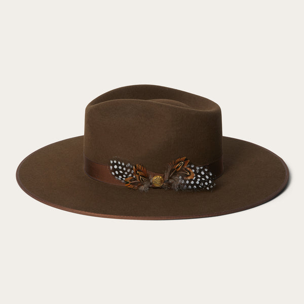Stetson Midtown Wide Flat Brim Hat