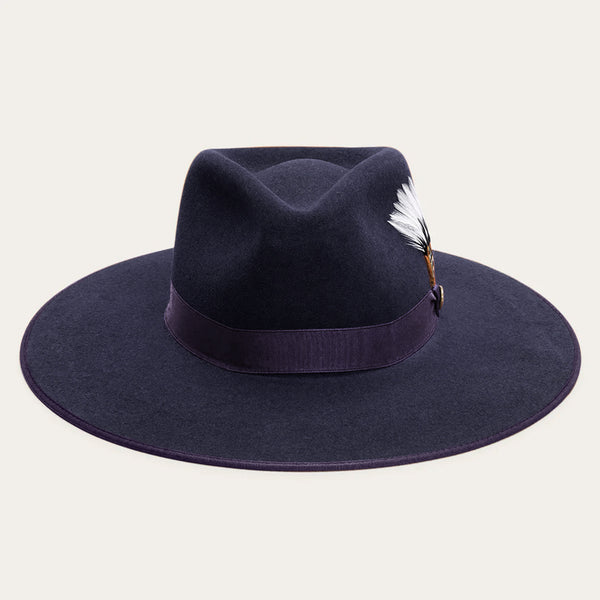 stetson Midtown Wide Flat Brim Hat