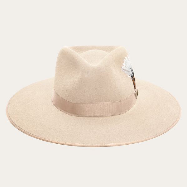 stetson Midtown Wide Flat Brim Hat