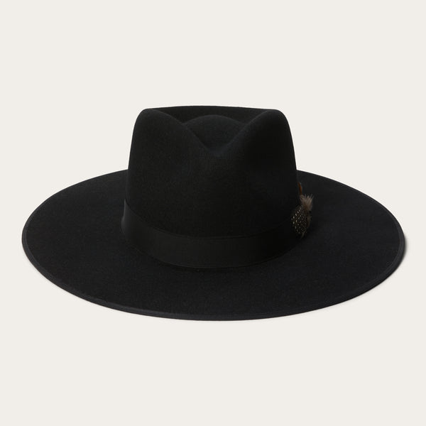 stetson Midtown Wide Flat Brim Hat