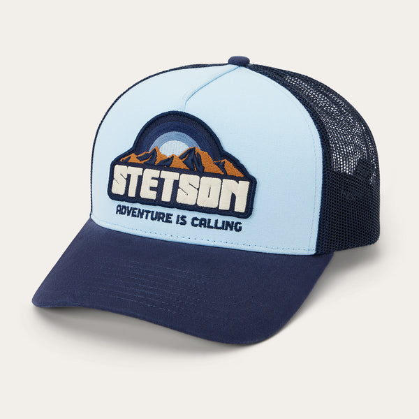 Stetson Mountain Sunset Trucker Cap