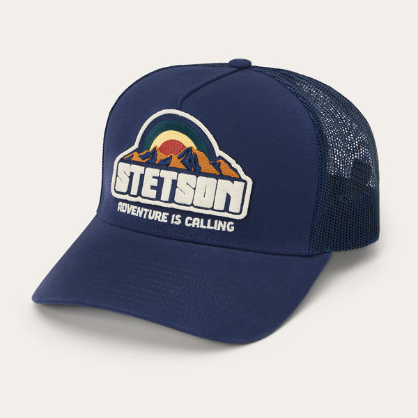 Stetson Mountain Sunset Trucker Cap