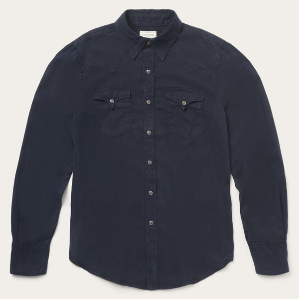 stetson Navy Twill Shirt