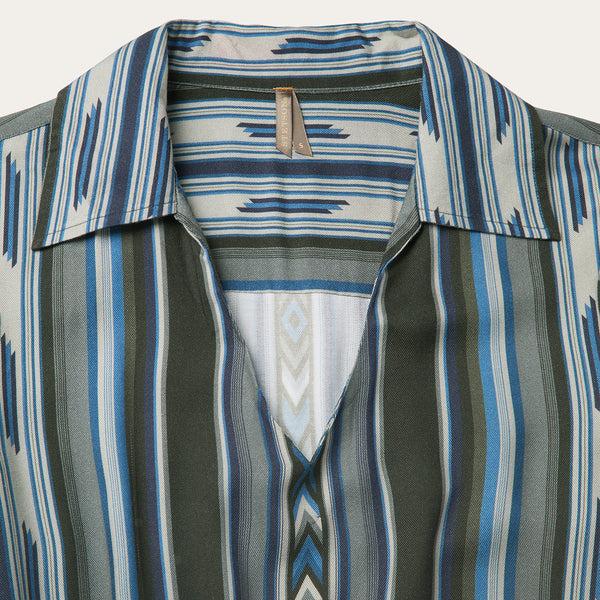 Stetson Olive Serape Print Western Dress