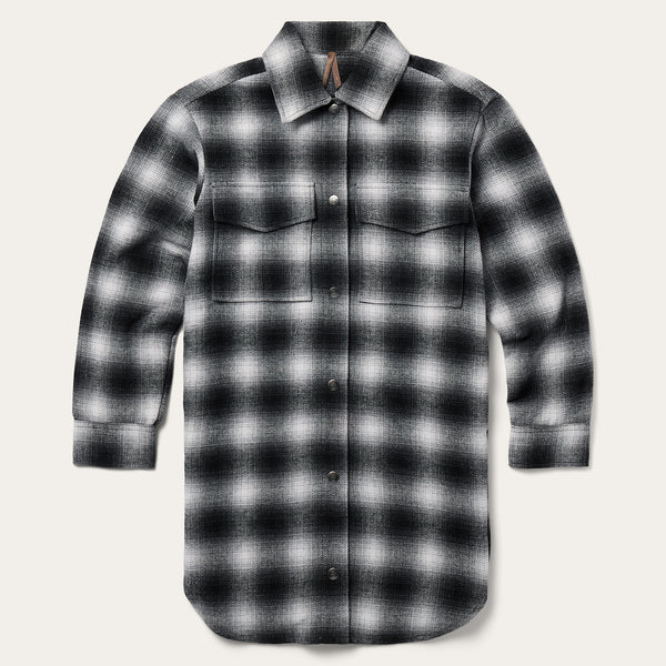 stetson Ombre Oversized Shirt Jacket