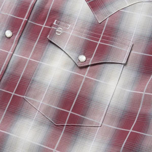Stetson Ombre Plaid Western Shirt
