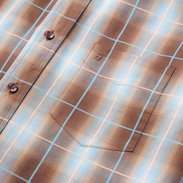 Stetson Ombre Plaid Western Shirt