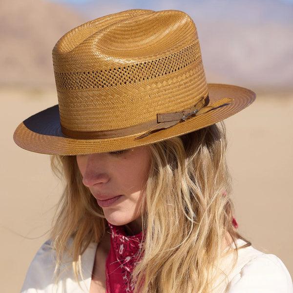 Stetson Open Road Vented Straw Cowboy Hat