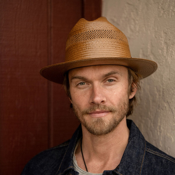 Stetson Open Road Vented Straw Cowboy Hat