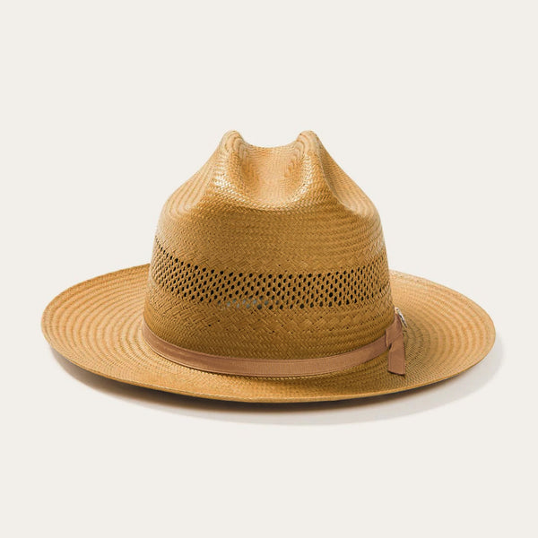 stetson Open Road Vented Straw Cowboy Hat