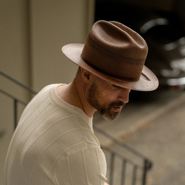 Stetson Open Road Vented Straw Cowboy Hat