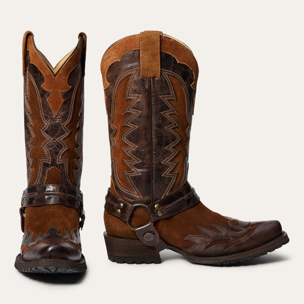 stetson Outlaw Wings Biker Boot