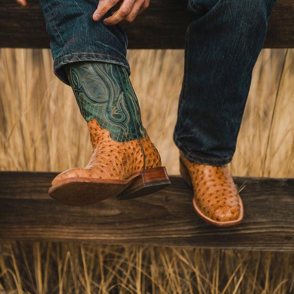 Stetson Ozzy Ostrich Boot