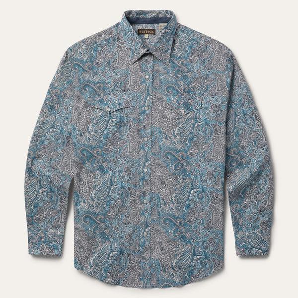stetson Paisley Western Shirt