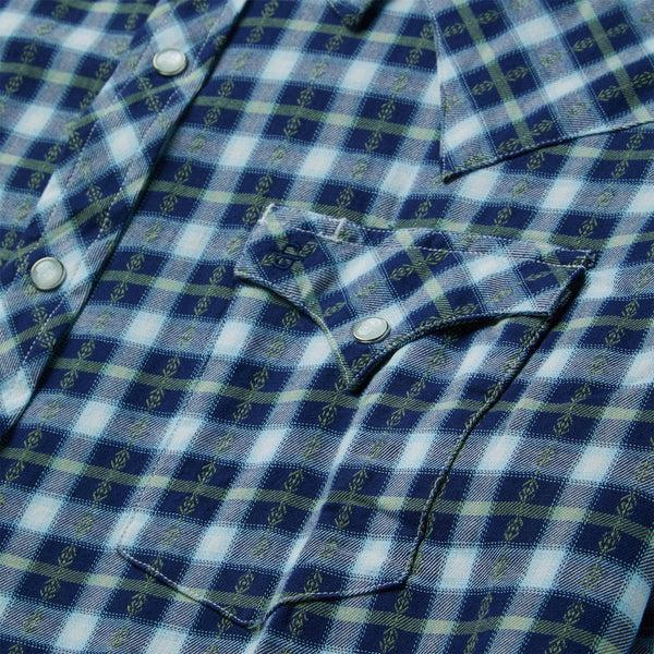 Stetson Plaid Twill Dobby Western Shirt