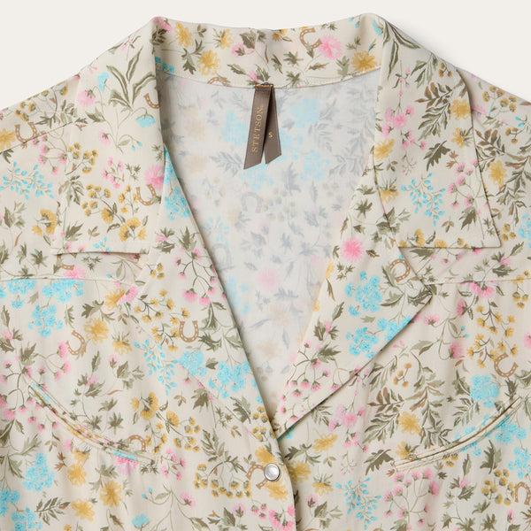 Stetson Prairie Floral Short Sleeve Dress