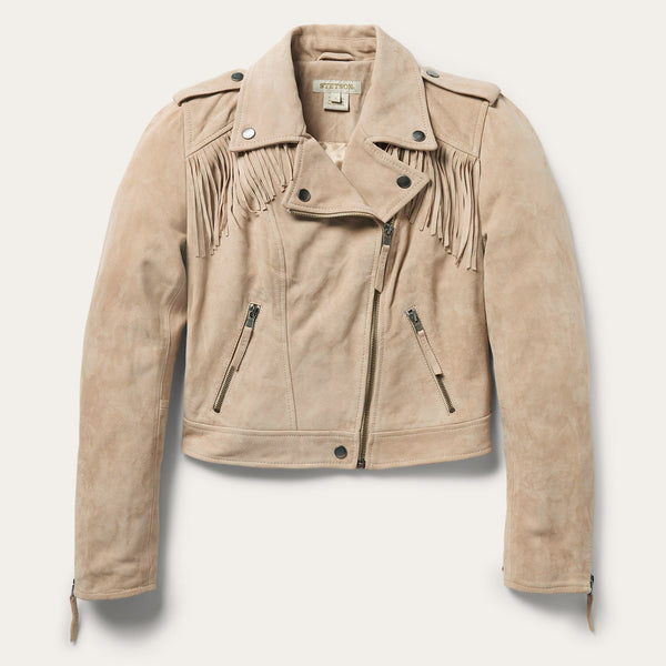 stetson Premium Suede Moto Jacket