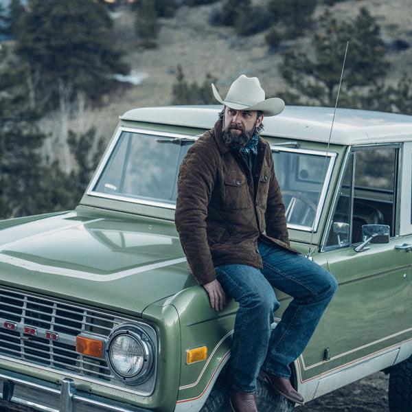 Stetson Quilted Suede Jacket