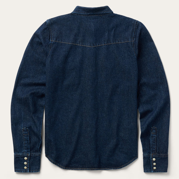 Stetson Raw Denim Western Shirt