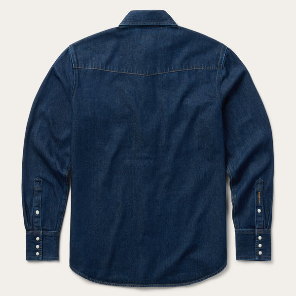 Stetson Raw Denim Western Shirt