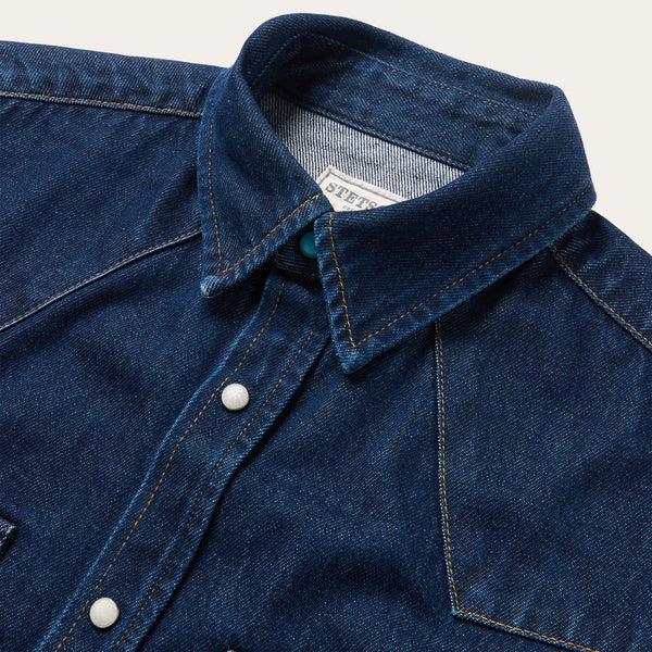 Stetson Raw Denim Western Shirt