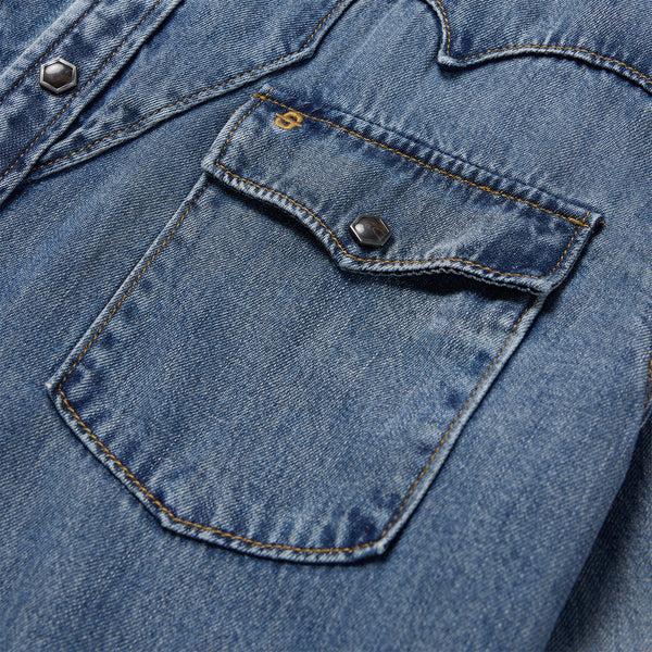 Stetson Retro Denim Western Shirt