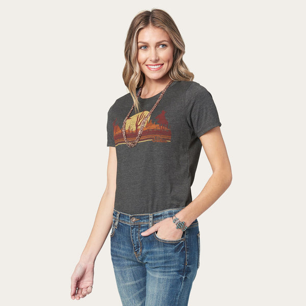 Stetson Riding Into The Sunset Graphic Tee