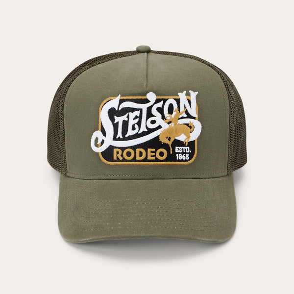 stetson Rodeo Patch Trucker Cap