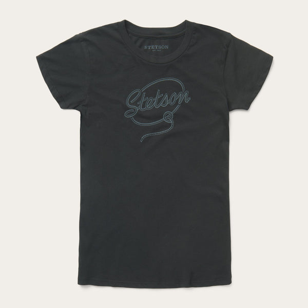 stetson Rope Print Graphic Tee