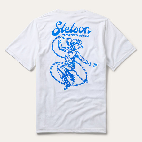 stetson Roping Cowgirl Graphic Tee