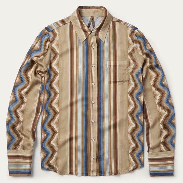stetson Sand Serape Print Shirt