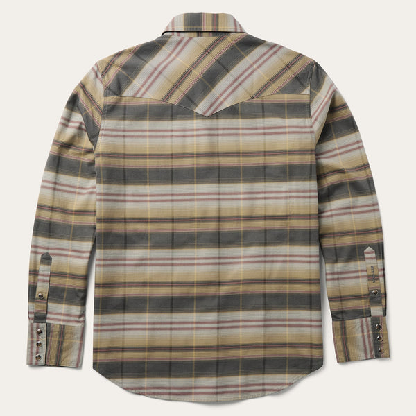 Stetson Serape Plaid Western Shirt