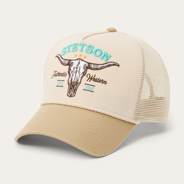 Stetson Skull Trucker Hat