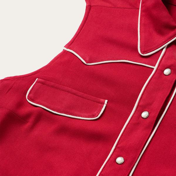 Stetson Sleeveless Retro Western Shirt