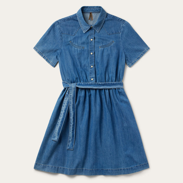 stetson Smile Pocket Denim Dress