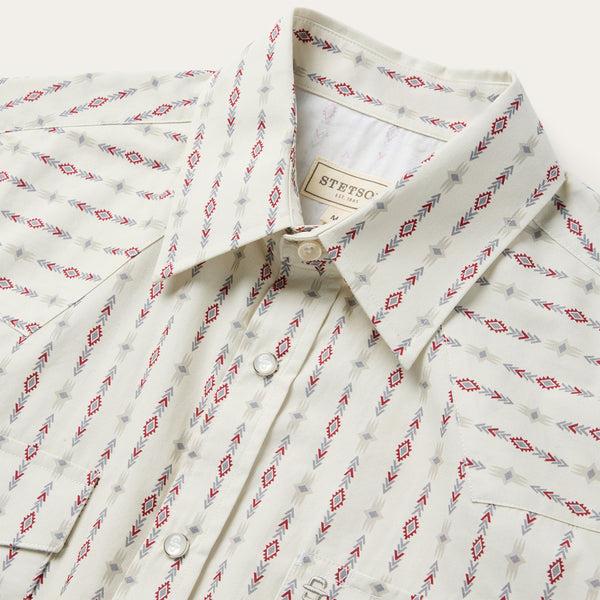 Stetson Southwest Stripe Short Sleeve Shirt