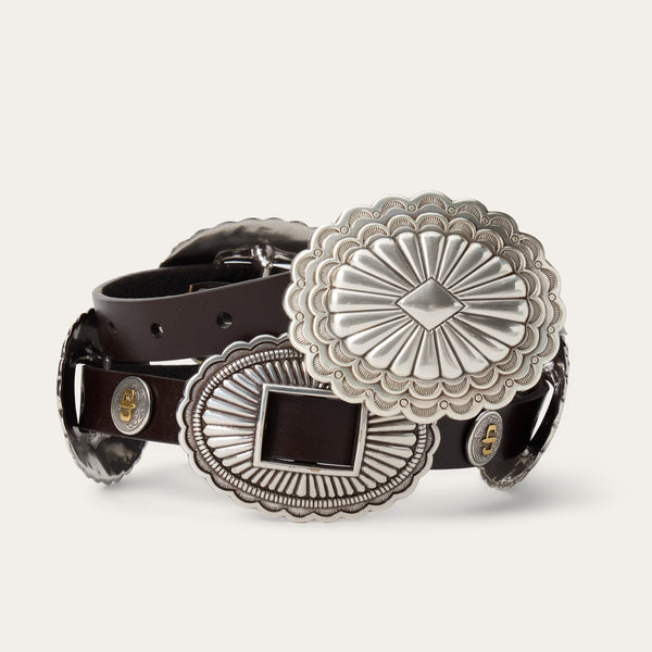 stetson Southwestern Concho Belt