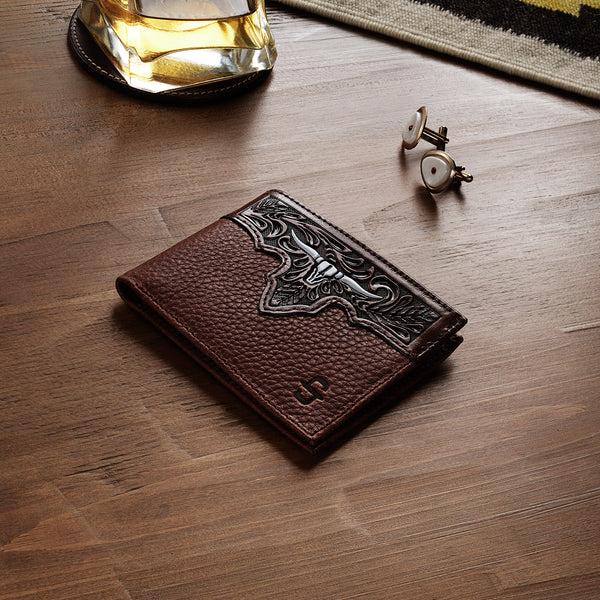 Stetson Steer Head Bi-Fold Wallet