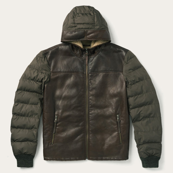 stetson Stetson Hooded Suede Jacket